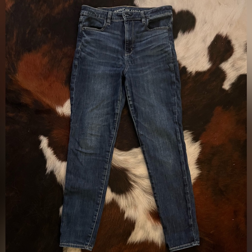 American Eagle Super High Rise Jeggings Jeans